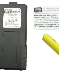 BTECH, BaoFeng BL-5 AA Battery Pack for for BF-F8HP, UV-5X3, and UV-5R Radios 15 71dSx8RGbrL