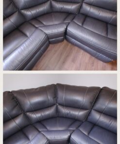 The Original Leather Recoloring Balm by Furniture Clinic - 16 Color Options - Leather Repair Kit for Furniture - Restore Couches, Car Seats, Clothing - Non-Toxic Leather Repair Cream (Dark Grey) Dark Grey 43 71dT0PF4SPL