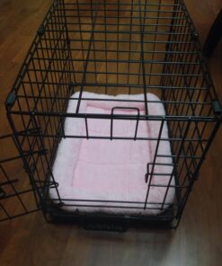 Dog Crates for Small Dogs - Dog Crate 20" Pet Cage Single-Door Best for Puppy & Kitten Pets - Wire Metal Kennel Cages with Tray - in-Door Foldable & Portable for Animal Out-Door Travel 20.0"L x 13.0"W x 16.0"H 36 71dTJVqwycL 2