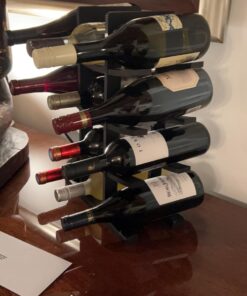 Oceanstar 12-Bottle Bamboo Wine Rack, Dark Espresso 19 71dTLLAuxuL