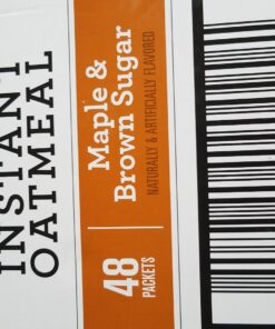 Quaker Instant Oatmeal, Maple & Brown Sugar, Individual Packets, 1.51 Ounce (Pack of 48) 32 71dU92GUYyL