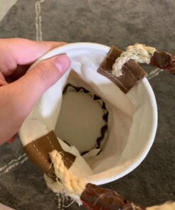 Klein Tools 5104MINI Mini Tool Bucket, Leather-Bottom 38 71dU9l4CoaL