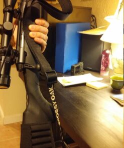 Alternative view of Mossy Oak Shipland Web Sling with Swivels (Black)