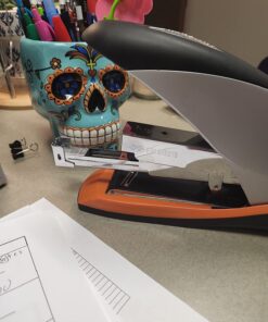 Swingline Stapler, 70 Sheet Capacity, Optima 70, Jam Free, Reduced Effort, Soft Grip, Metal, Black and Silver (87875) Half Strip 28 71dUptr0UL