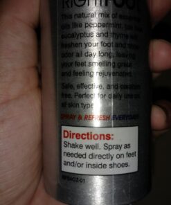 DoctorCare Plus Shoe Deodorizer Foot Spray, RightFoot Odor Eliminator, 4 Fl Oz 28 71dW4bhPdLL