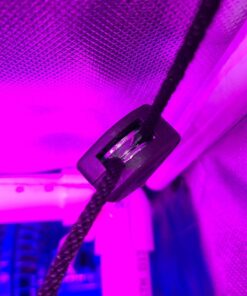 iPower GLROPEX2 2-Pair 1/8 Inch 8-Feet Long Heavy Duty Adjustable Rope Clip Hanger (150lbs Weight Capacity) Reinforced Metal, 2 Pairs, Black 32 71dWzLOSnrL