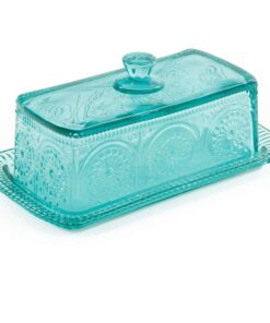 The Pioneer Woman Adeline Glass Butter Dish with Salt And Pepper Shaker Set 10 71dXo GzIqL