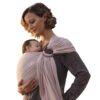 Nalakai Ring Sling Baby Carrier. Eco-Friendly, Soft Bamboo and Linen Baby Sling, Baby Wrap. Comfort, Style, and Giving Back - Carry Your Little One with Love Warm Sand Regular Length 8 71dYAtEUqwL