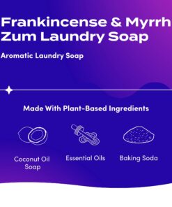 Indigo Wild Zum Clean Laundry Soap Frankincense Myrrh,64 fl oz 25 71dYMI5lArL