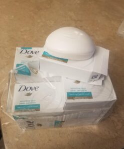 Dove Beauty Bar Gently Cleanses and Nourishes Sensitive Skin Effectively Washes Away Bacteria While Nourishing Your Skin, 3.75 oz (Pack of 16) 3.75 Ounce (Pack of 16) 65 71dYw6ixBIL