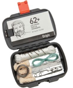 S.O.L. Survive Outdoors Longer Origin, Multi-Function Ultimate Survival Tool, Waterproof & Lightweight Case, Compact Outdoor Emergency Gear Kit, Buck Tilton Lifesaving Tips & Techniques, 6.25oz 32 71dZa 0cqHL 1