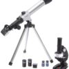 Vivitar VIV-TELMIC-20 20x/30x/40x Telescope and Microscope Kit (Black)