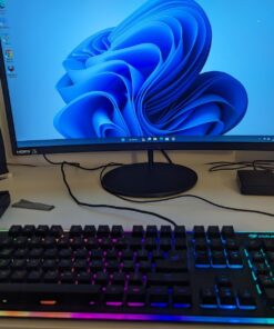 Sceptre Curved 27" FHD 1080p Gaming Monitor R1500 98% sRGB HDMI VGA 75Hz Build-in Speakers, Blue Light Shift Machine Black (C278W-1920RN series) 27" Curved 75hz 98% sRGB 19 71daV7TOjDL