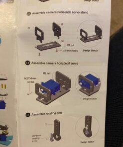 Yahboom Raspberry Pi Robot Tank Chassis AI 2DOF Camera Starter Kit Python Programmable Electronic Science Project DIY G1 Tank STEM Smart Car Robotic Kit for Kids Teens G1 Tank Without Pi 57 71daiXXNL