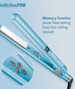 BaBylissPRO Nano Titanium Flat Iron Hair Straightener, 1" Digital Hair Straightener Iron for Professional Salon Results and All Hair Types 31 71db1qMRHzL