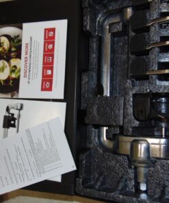 KitchenAid Fruit and Vegetable Spiralizer Attachment Stand Mixer, Polished Aluminum Spiralizer - 5 Blades 38 71dbKrne L