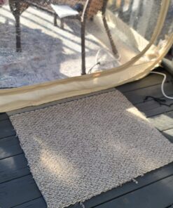 EighteenTek Holiday Decoration Sports Tent with Sealed Floor - Instant Tent Shelter - Outdoor Bubble Tent 1-6 Person - Rain Tent Camping Sun Shelter Pop Up - Clear, Patent Protected Design 72"x72"x65"h 66 71dbZ1sEWJL 1