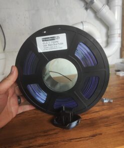 Stronghero3D PLA 3D Printer Filament 1.75 mm,PLA Silk Purple,PLA Black,PLA Blue,Accuracy +/- 0.05 mm net Weight 1 kg for Ender3 Cr10 Black-blue-purple 35 71dbdq6yavL