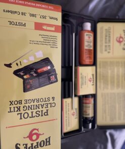 Hoppe's No. 9 Cleaning Kit with Aluminum Rod, .38/.357 Caliber, 9mm Pistol (Packaging's May Vary) 55 71dbu5K6L