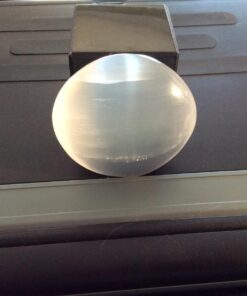 Crystal Selenite Palm Stone Spiritual Healing Massage Palmstones with Certificate of Authenticity Beverly Oaks Exclusive (1 Count (Pack of 1)) 27 71dc5j0vYmL