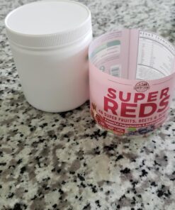 COUNTRY FARMS Super Reds, Energizing Polyphenol Superfood, 48 Super Fruits and Berries, Powerful Antioxidants and Polyphenols, Supports Energy, 20 Servings, Mixed Berry Flavor 7.1 Ounce (Pack of 1) 34 71dc6LuLDAL