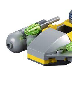 Alternative view of LEGO Star Wars Naboo Starfighter Microfighter 75223 Building Kit (62 Pieces) (Discontinued by Manufacturer)