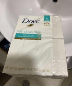 Dove Beauty Bar Gently Cleanses and Nourishes Sensitive Skin Effectively Washes Away Bacteria While Nourishing Your Skin, 3.75 oz (Pack of 16) 3.75 Ounce (Pack of 16) 64 71dcvuJkFWL