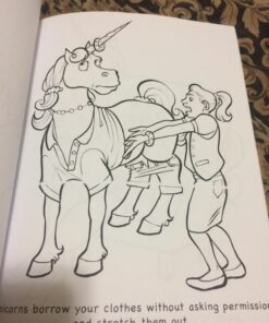 Unicorns Are Jerks: A Funny Adult Coloring Book Exposing the Cold, Hard, Sparkly Truth (Hilarious Unicorn Christmas Gift or Stocking Stuffer for Adult Women) Paperback, Picture Book 18 71ddWvbRV4L