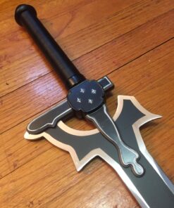 Sword Art Online SAO Medium Carbon Steel with Sheath-Kirito Elucidator, Asuna, Kirigaya (Kirito Elucidator Version 2) 31 71ddqBLLPEL