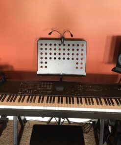 Knox Gear Heavy Duty Z-Style Keyboard Stand - Sturdy Height & Width Adjustable Keyboard Stand - Professional Digital Keyboard Piano Stand or Synth Stand - Piano Keyboard Stand 88 Key or Smaller 38 71defT kQL