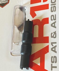 Real Avid Front Sight Adjuster: universal tool for adjusting A1 and A2 Type Front Sights (4-prong and 5-prong BUIS), Black/Tan 32 71devAPNnnL