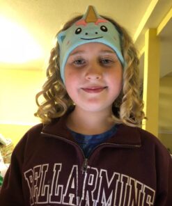 CozyPhones Kids Headphones, Headband Earphones for Children, Baby, & Toddlers 1-3. Stretchy & Comfy for Home, Plane & Car Travel Accessories - Mystic Unicorn Blue 39 71dfNmCBJkL