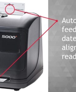 Pyramid Time Systems, Model 5000 Auto Totaling Time Clock, Handles up to 100 Employees, Made in USA, black Standard 11 71dfQ2H9icL
