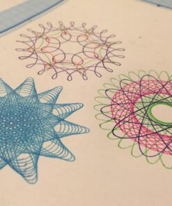 Spirograph — Deluxe Set — Spiral Art Drawing Kit — The Classic Way to Make Countless Amazing Designs — For Kids Ages 8+ 27 71dfu2nBNuL