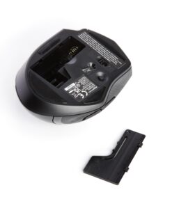 Amazon Basics Ergonomic 2.4 Ghz Wireless Optical PC Mouse, DPI adjustable, Black 22 71dgK59JML