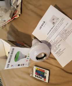 LED RGB Bulb Light Smart Bluetooth Music Speaker Changing Color Lamp Shower Head with Remote for Living Room Bathroom 25 71dgjSijqLL