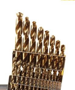 Alternative view of 21 Pc Cobalt M42 Drill Bit Set 1/16" to 1/2" by 32nds Drill Hog®