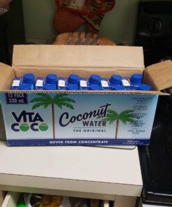 Vita Coco - Pure Coconut Water (330ml x 12) - Naturally Hydrating - Packed With Electrolytes - Gluten Free - Full Of Vitamin C & Potassium 36 71dhuO38yFL