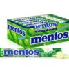 Mentos Chewy Mint Candy Roll, Green Apple, Bulk, Party, Non Melting, 1.32 ounce/14 Pieces (Pack of 15) 14 Count (Pack of 15)