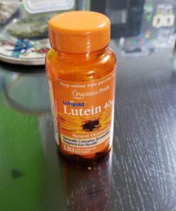 Puritan's Pride Lutein 40 Mg With Zeaxanthin Softgels, 120 Count 120 Count (Pack of 1) 22 71dj6tnpYPL