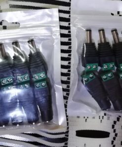10 Male and 10 Female 12v DC Power Jack Adapter Connector for Led Strip CCTV Camera 19 71dj7CgiKxL