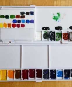 Alternative view of Yasutomo Palette Plastic Fold Up 3 Sections 8 1/4" x 3 3/4" x 5/8"