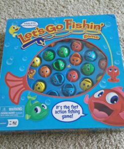 Let's Go Fishin' Game by Pressman - The Original Fast-Action Fishing Game!, 1-4 players Let's Go Fishin' 35 71dkaM6lBL