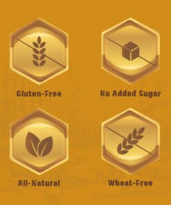 Queen Bee Gardens All Natural Whipped Wild Clover Wyoming Honey - Variety - 3 Pack 13 71dl36NMFAL