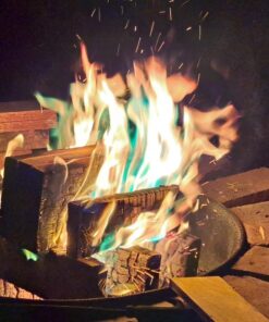 Mystical Fire Flame Colorant Vibrant Long-Lasting Pulsating Flame Color Changer for Indoor or Outdoor Use 0.882 oz Packets 6 Pack 30 71dlLmdIGOL