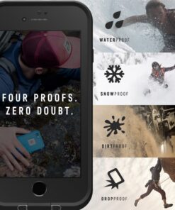 Lifeproof FRĒ SERIES Waterproof Case for iPhone 7 PLUS (ONLY) - Retail Packaging - SUNSET BAY (LIGHT TEAL/MAUI BLUE/MANGO TANGO) SUNSET BAY (LIGHT TEAL/MAUI BLUE/MANGO TANGO) 33 71dmMi0YmL