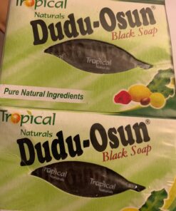 Black Soap 12 Bar Value Pack By Dudu Osun For African American Skin Care Each Soap Bar Contains Shea Butter 30 71dmiKnGJL