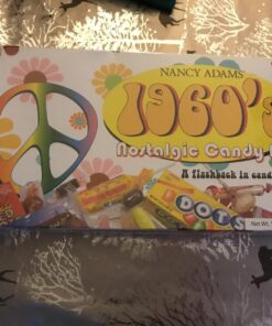 1960's Retro Candy Gift Box-Decade Box Gift Basket - Classic 60's Candy, 10oz 10 Ounce (Pack of 1) 9 71dms1pZPkL