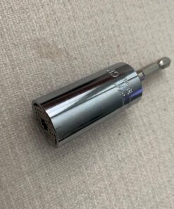 Super Universal Socket Tools Gifts for Men - Christmas Stocking Stuffers for Men Grip Socket Set with Power Drill Adapter Cool Stuff Ideas Gadgets for Men Birthday Gifts for Dad Women Husband (7-19mm) A-Universal Socket(Silver) 46 71dmzj6ac8L