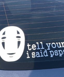 No Face Decal Vinyl Sticker Auto Car Truck Wall Laptop | White| 3" x 6" 19 71dnOkFdanL